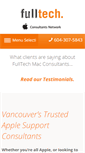 Mobile Screenshot of fulltech.ca